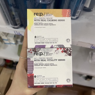 Mặt Nạ Đất Sét RE:P Giảm Mụn Và Se Khít Lỗ Chân Lông REP Bio Fresh Mask 5.0