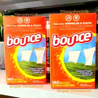 [Tách Lẻ1&5] Giấy Thơm Quần Áo Bounce/Kirkland MỸ.