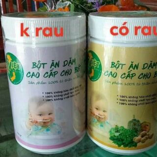 Bột dặm cho bé 4-10m