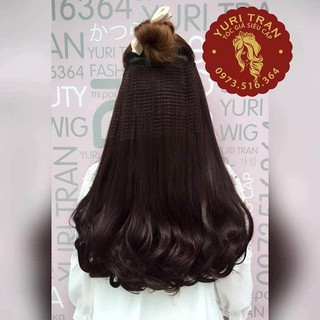 kẹp xoăn lọn đuôi vừa