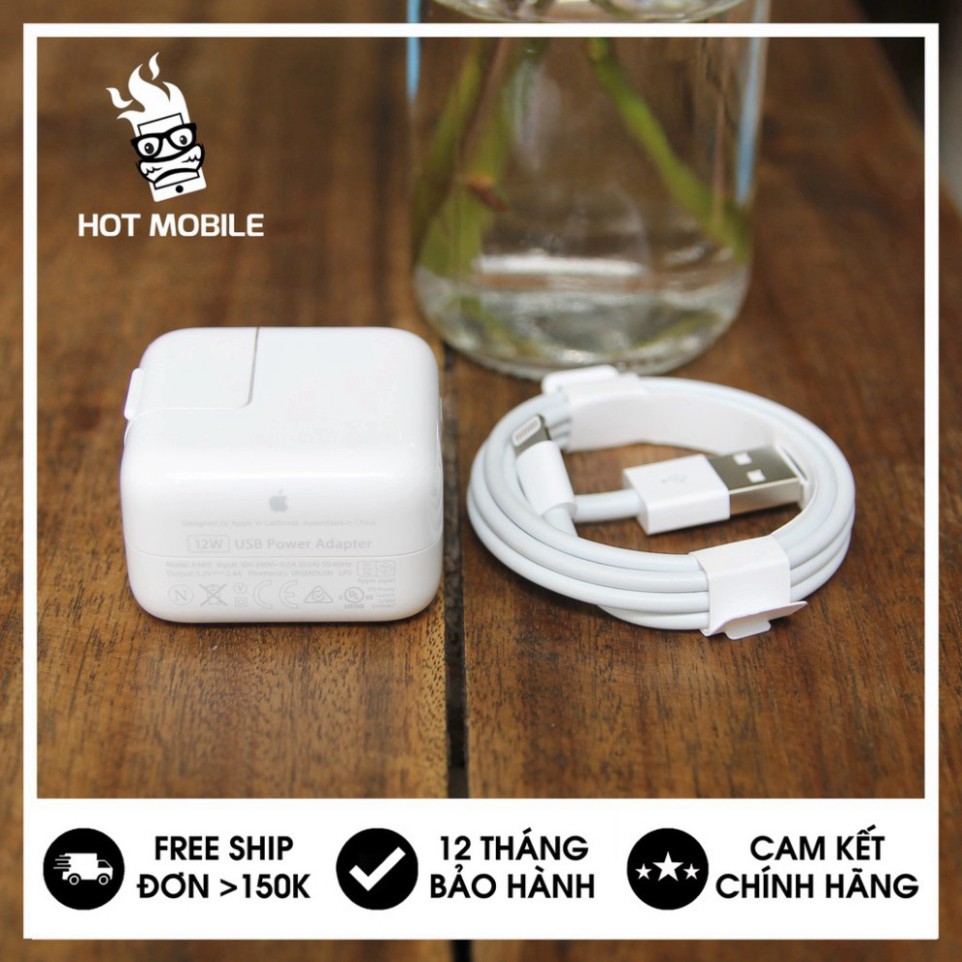 BUNG NÔ GIÁ Sạc Apple 12w chính hãng 100% | Hàng Bóc Máy | Sạc Siêu Nhanh Không Nóng Máy | BH 12 Tháng Lỗi 1 Đổi 1 BUNG 