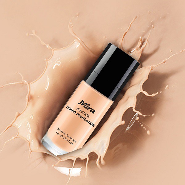 Kem nền chống nắng Mira Liquid Foundation 30ml