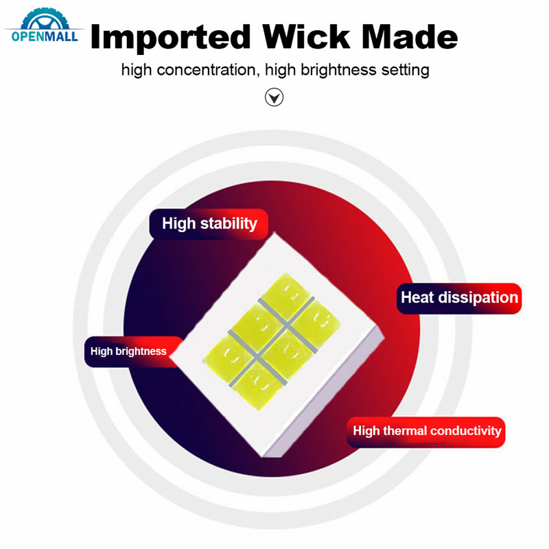 Đèn pha 3030 Led 6000k P15D H4 Ba20D H6 siêu sáng cho xe mô tô chuyên dụng chất lượng cao