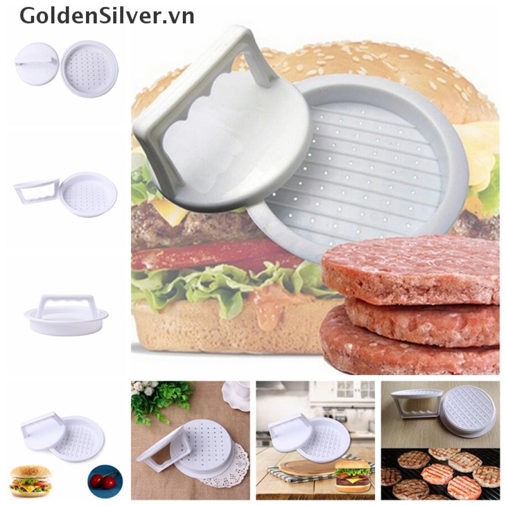 Khuôn Ép Thịt Bò Làm Hamburger Bằng Nhựa Tiện Dụng Cho Nhà Bếp
