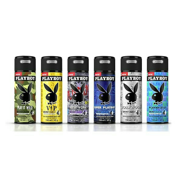 Xịt khử mùi toàn thân Playboy nam 150ml