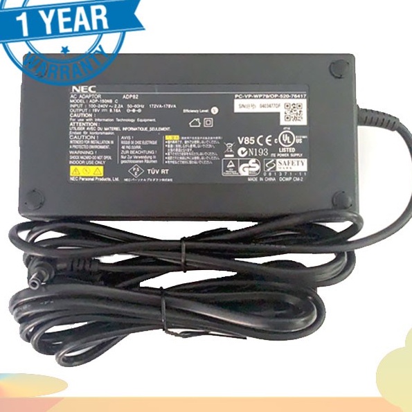 QUA SỬ DỤNG Sạc laptop Nec 19v 8.16a 155w hàng tháo máy xịn
