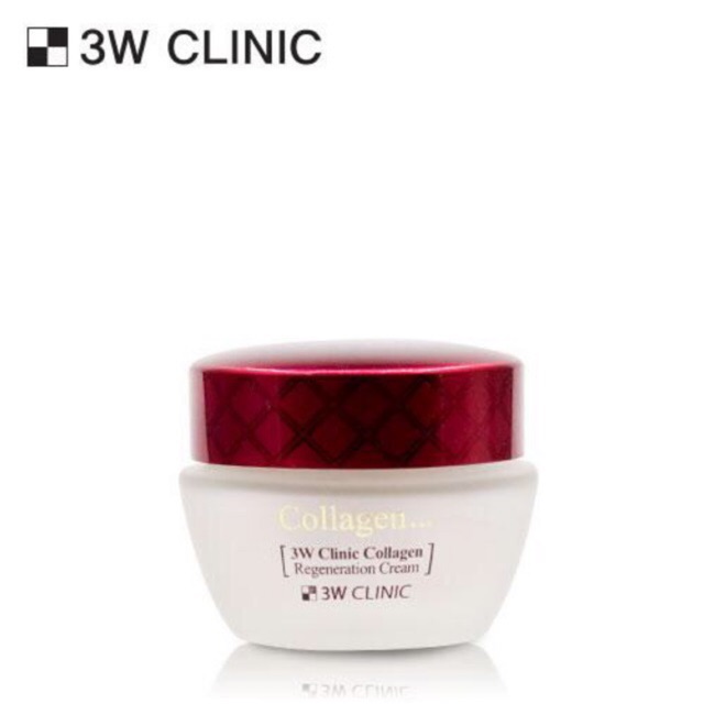 Kem dưỡng trắng da chống lão hóa 3W Clinic Collagen Regeneration Cream