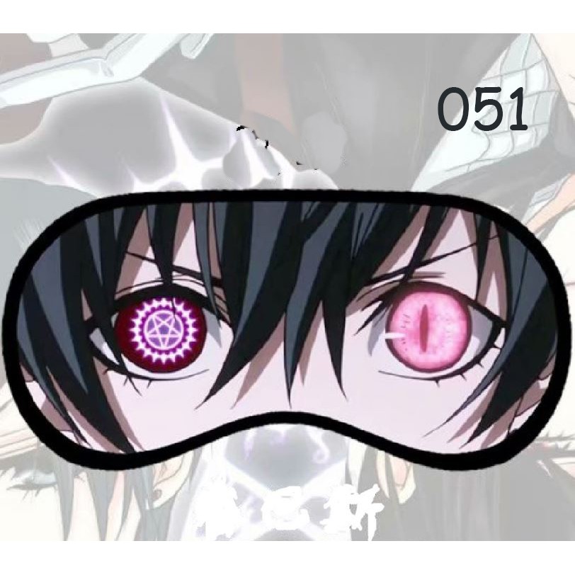 [SALE GIÁ XƯỞNG] Bịt mắt ngủ Hắc Quản Gia Ciel Sebastian bịt mắt manga bịt mắt anime | BigBuy360 - bigbuy360.vn