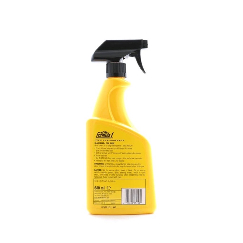 BÓNG VỎ XE FORMULA 1 - BLACK GOLD TIRE SHINE