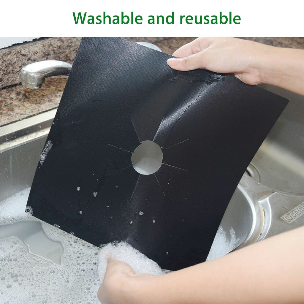 Miếng lót bếp ga chống dính có thể tái sử dụng