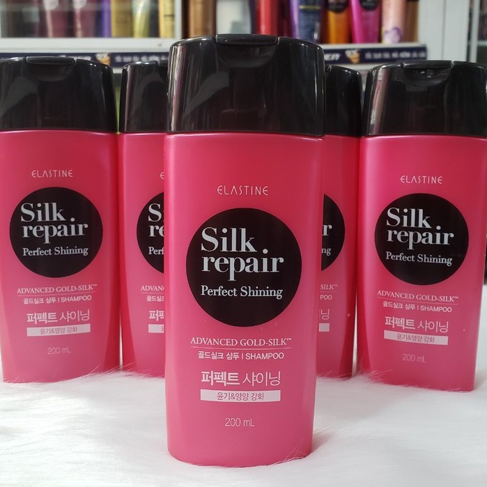 (200ml, hàng khuyến mãi) Dầu gội chăm sóc và nuôi dưỡng tóc Elastine Silk Repair