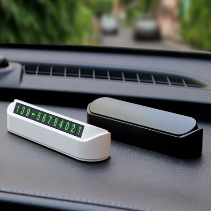 Sản Phẩm Bảng số điện thoại gắn taplo ô tô Y-428T .