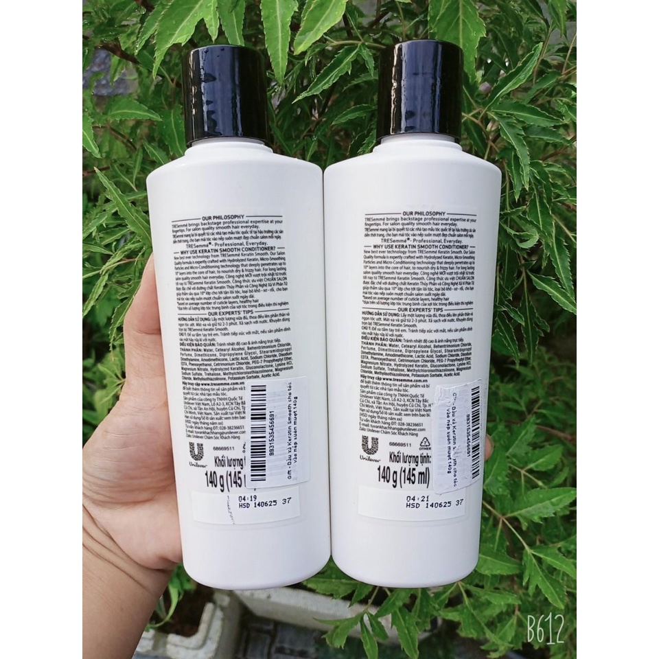 Dầu Xả Tresemmé Keratin Smooth 140g