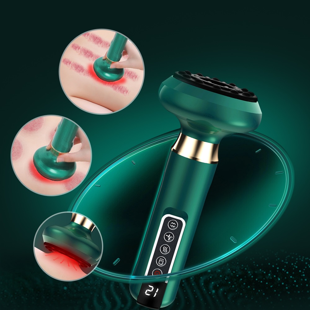 Máy giác hơi FOREVERLILY 6/ 12 bánh răng massage 45-50°c sưởi ấm thư giãn cơ bắp chăm sóc sức khỏe hiệu quả