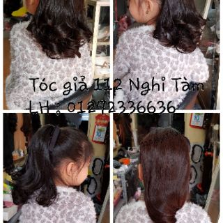 Tóc buộc xinh cho bé