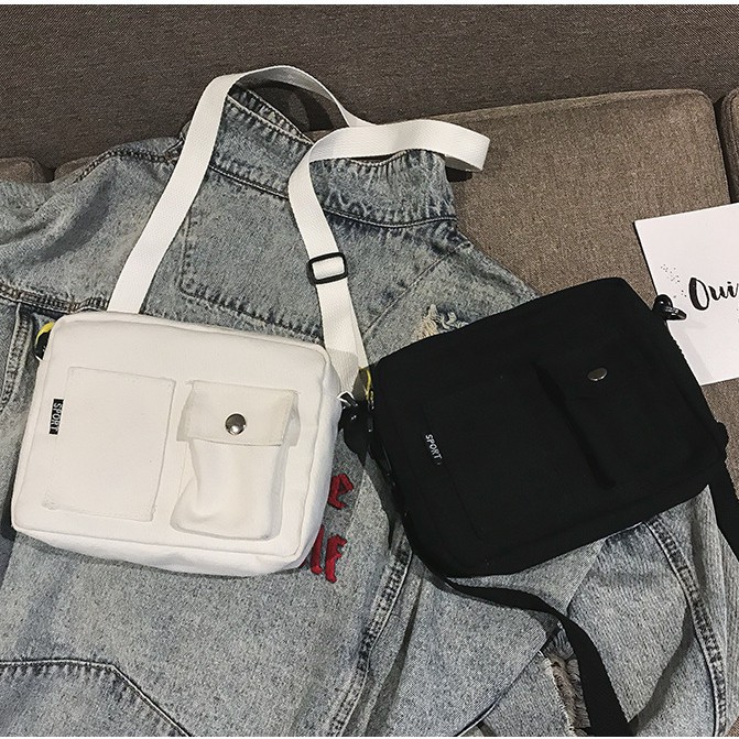 Túi Đeo Chéo Nữ Túi Đeo Chéo Vải Canvas Dày Đẹp | BigBuy360 - bigbuy360.vn