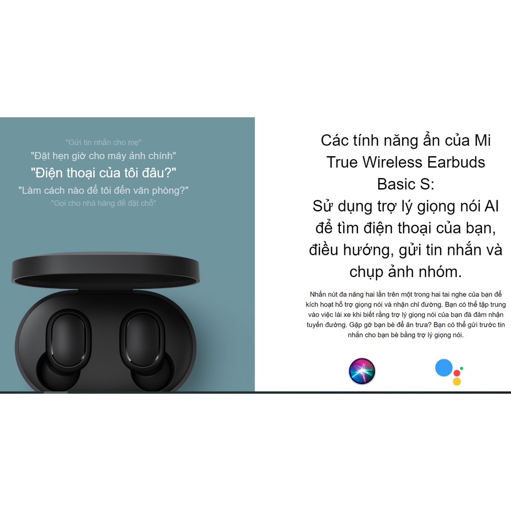 (Quà tặng) Tai Nghe Nhét Tai Bluetooth True Wireless