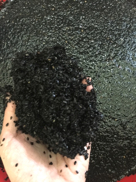 (Freeship99k)Bột Mè đen nguyên chất Handmade 0,5kg