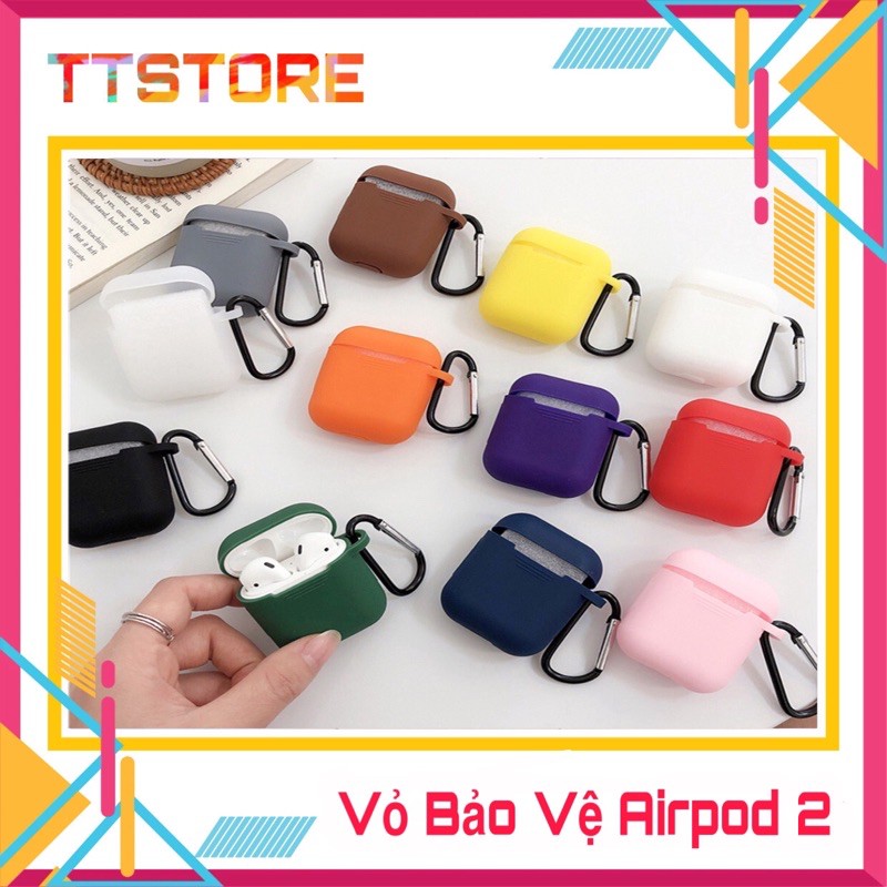 VỎ BẢO VỆ AIRPOD 1/2 SILICON NHIỀU MÀU DỄ THƯƠNG