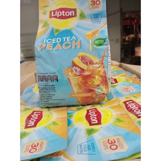 Bột Trà Đào Hoà Tan Lipton Indonesia