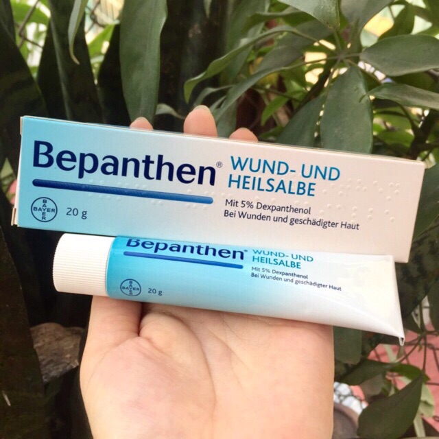 KEM TRỊ HĂM BEPANTHEN đi air Đức