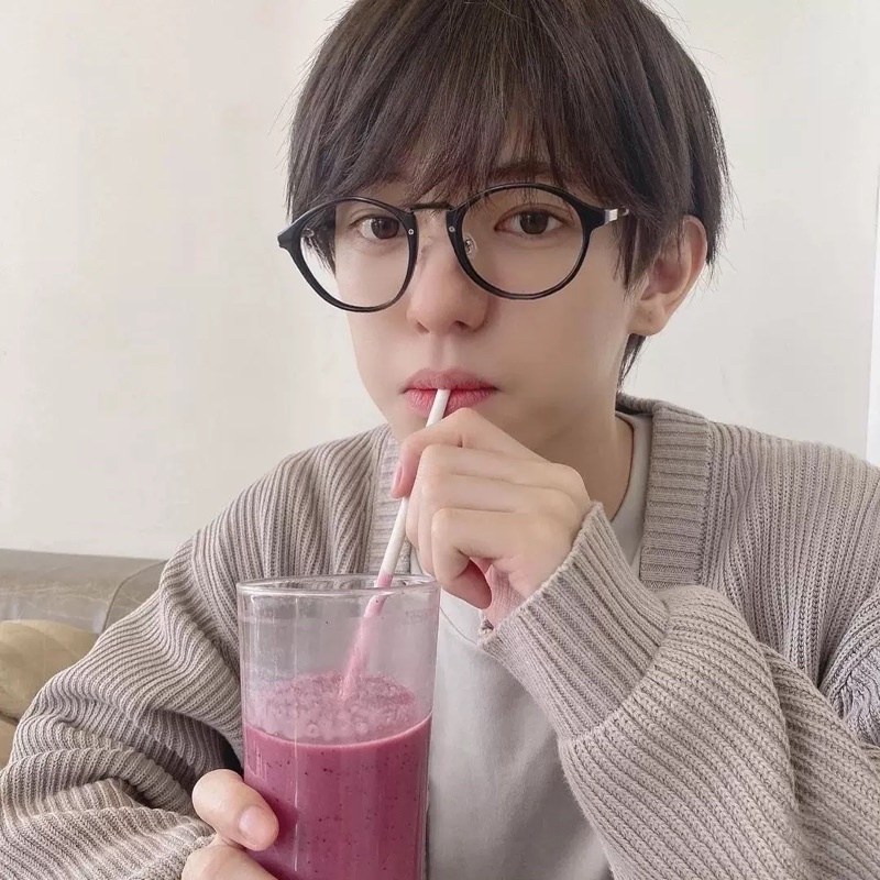 Kính cận tròn bầu hai chấm Gaigarden thời trang cao cấp