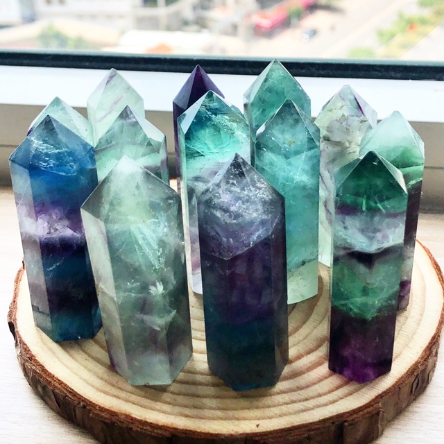 Đá Thanh Tẩy - Fluorite Đa Sắc