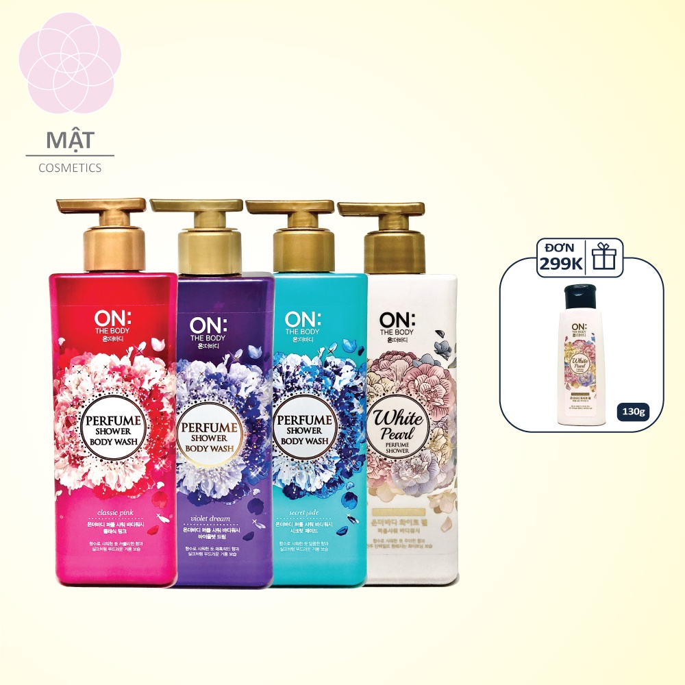 Sữa Tắm nước hoa On The Body Perfume Các Mùi 500g