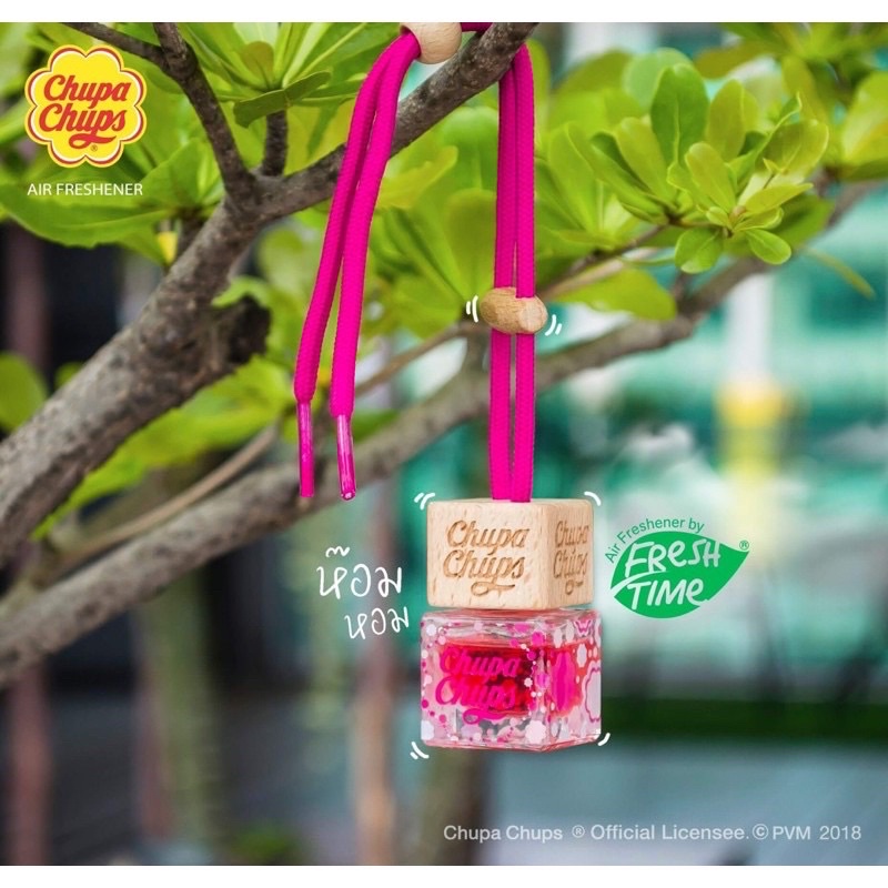 Tinh dầu thơm Chupa Chups treo ô tô, treo phòng, tủ quần áo 5ml