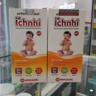 Siro Ích Nhi ăn ngon tăng sức đề kháng trẻ