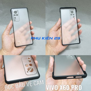 [Vivo X60 Pro bản nội địa] Ốp lưng chống sốc,chống va đập lưng nhám Coobowe