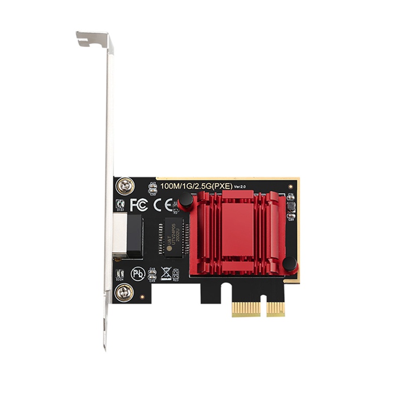 PCIE Card 2.5Gbps Gigabit Network Card 10/100/1000Mbps RTL8125B RJ45 Ethernet Network Card PCI-E Network Adapter