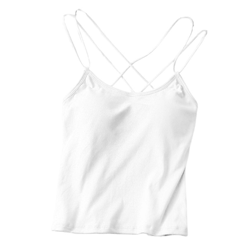 Áo Tank Top Dáng Ôm Màu Sắc Kẹo Ngọt Thời Trang Mùa Hè Quyến Rũ Cho Nữ