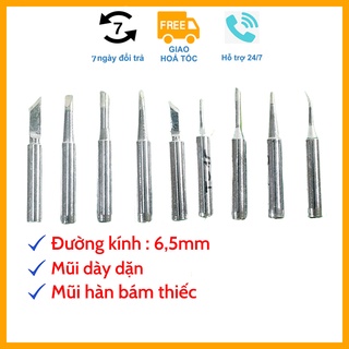 Mũi hàn thiếc thay thế cho mỏ hàn thiếc, trạm hàn Hakko 936 220v 60w