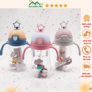 BÌnh tập uống nước hình sao cho bé 280ml