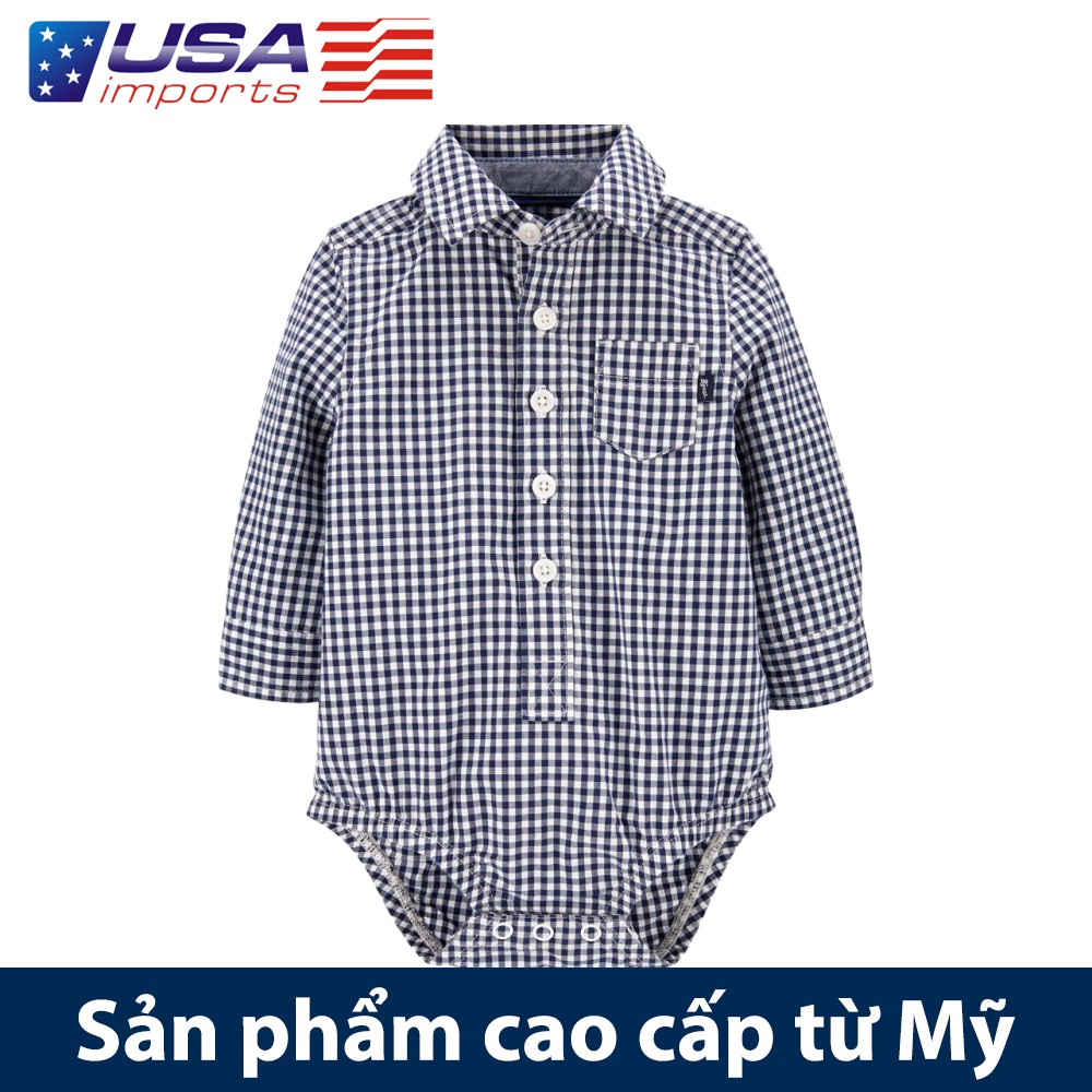Bodysuit sơ mi tay dài Osh-cót Auth Từ Mỹ (1H192112)
