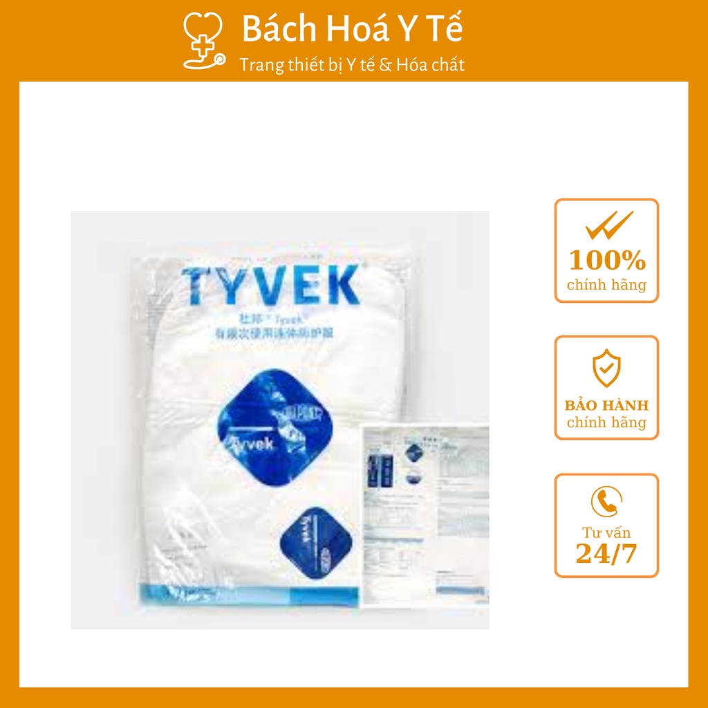 Quần áo chống hóa chất Dupont Tyvek 400