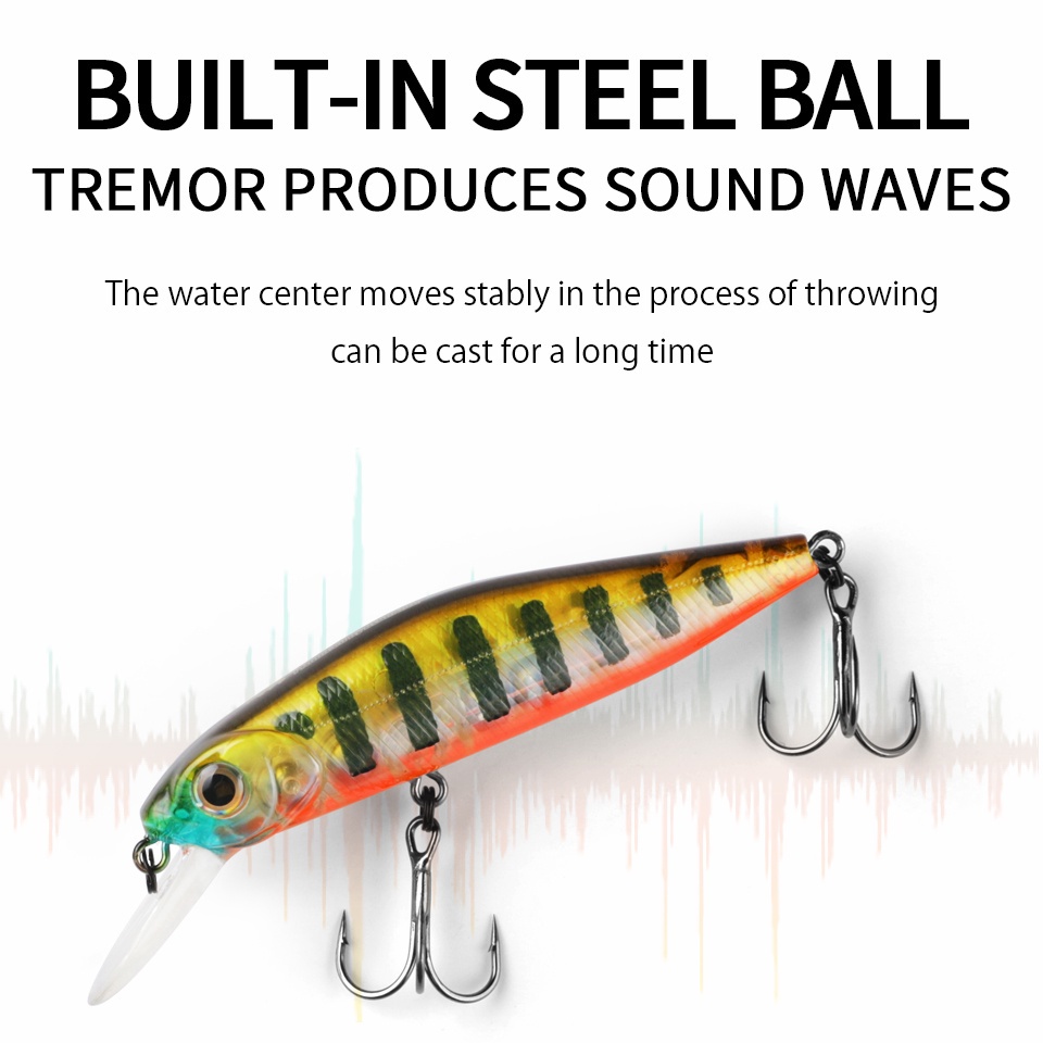 Mồi Giả Câu Cá BEARKING 78mm 11.3g Chất Lượng Cao