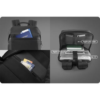 Balo laptop  KINGBAG VICTOR.