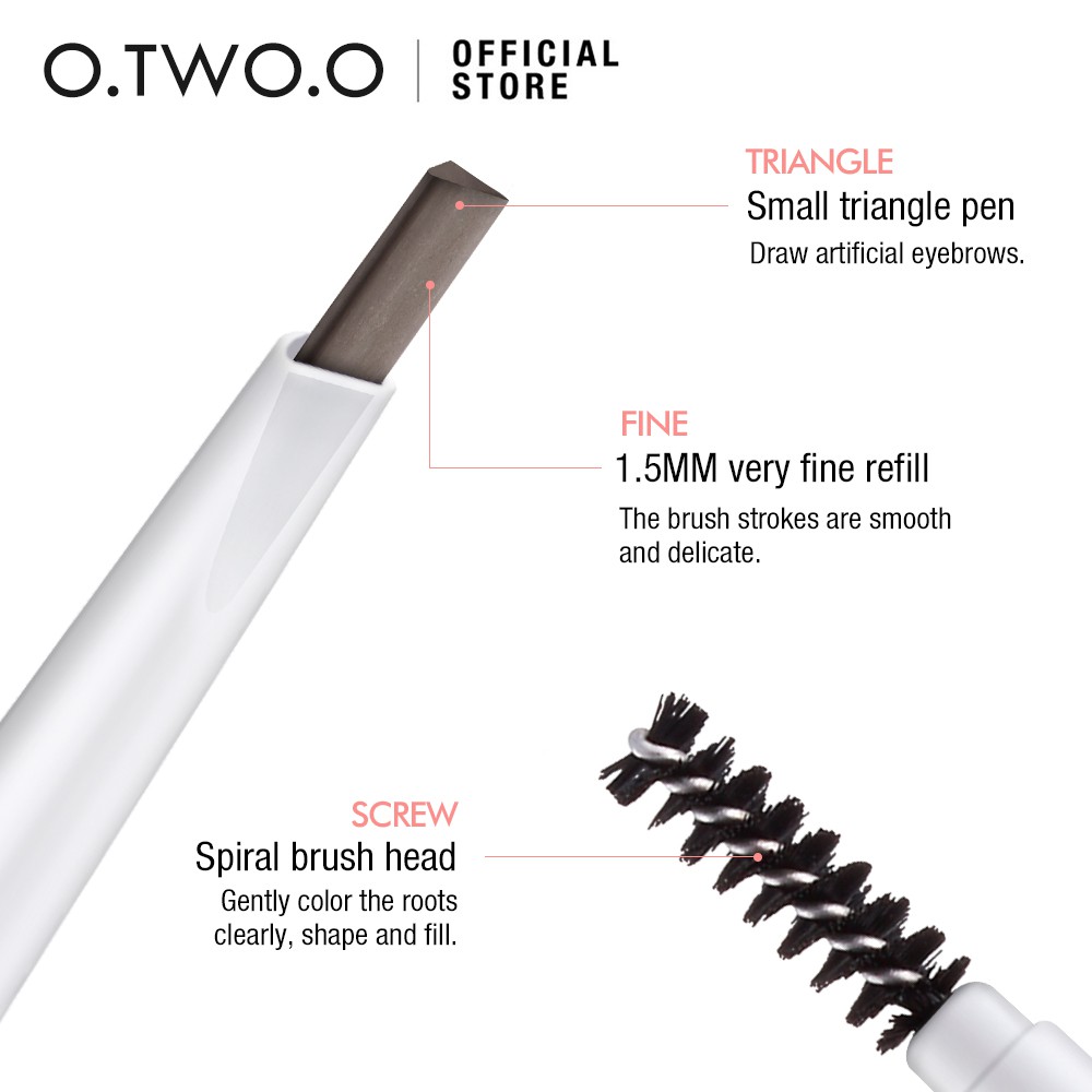 Chì kẻ chân mày O.TWO.O bền màu lâu trôi chống thấm nước | BigBuy360 - bigbuy360.vn