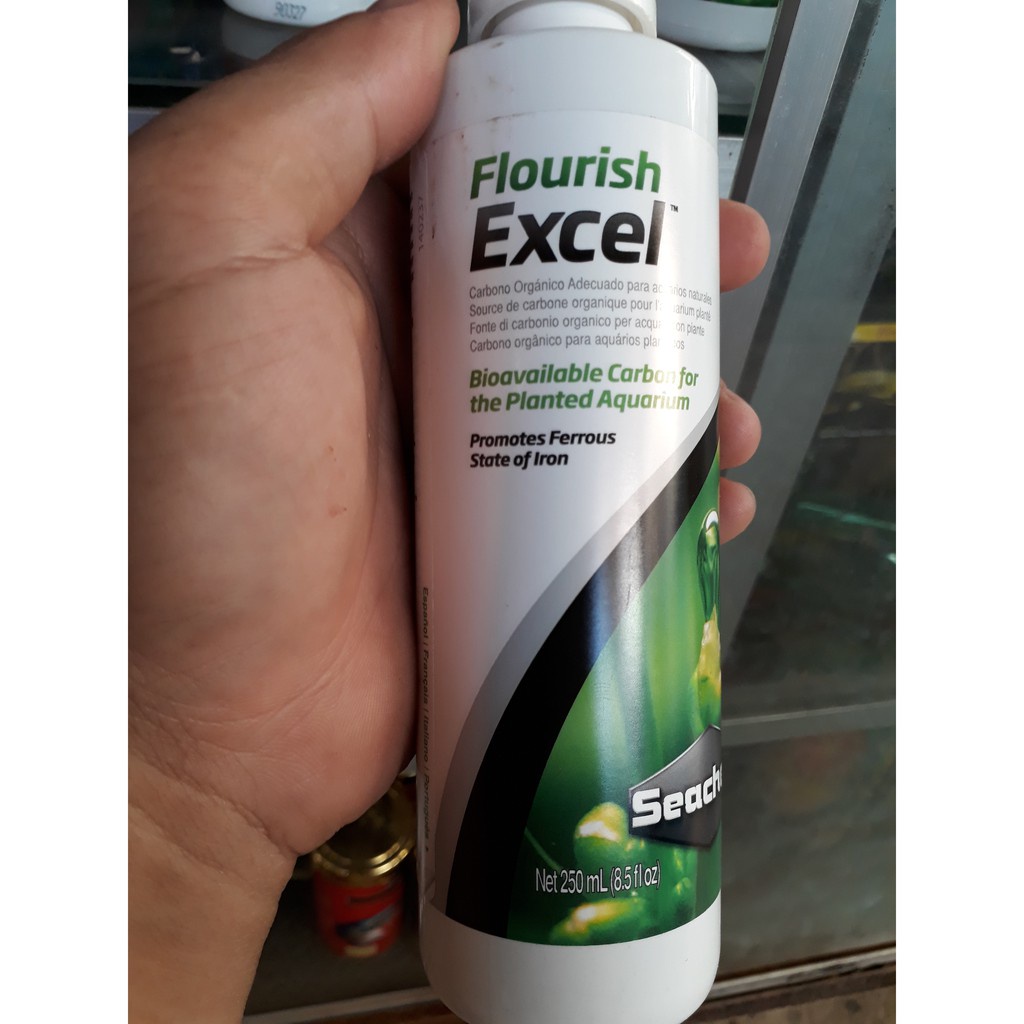 Phân nước CO2 diệt rêu tảo hại Seachem Flourish Excel