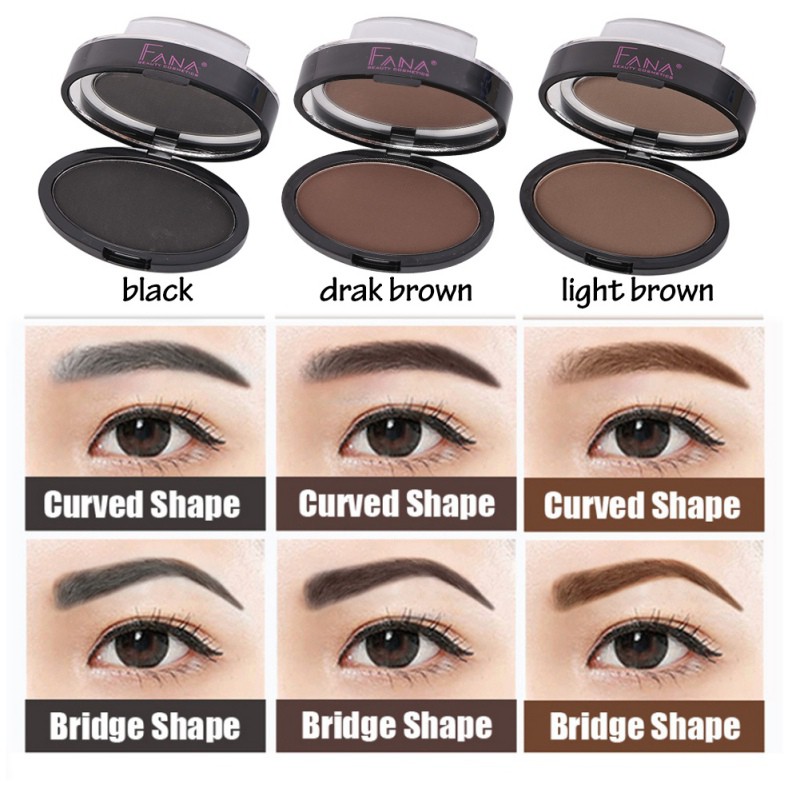 (Hàng Mới Về) Bảng Phấn Trang Điểm Lông Mày Chống Thấm Nước Lâu Trôi | BigBuy360 - bigbuy360.vn