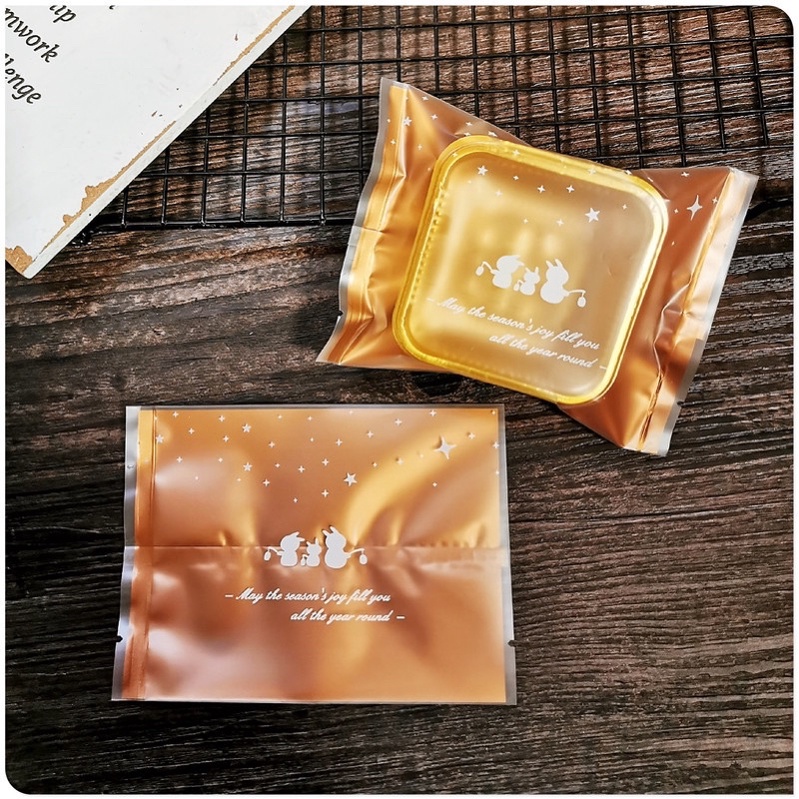 10 Túi đựng bánh trung thu Thỏ 50g/75g/100-125g (MS9)(không kèm khay)