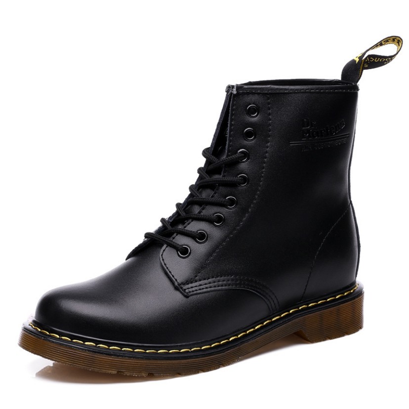 [Full Box]+[1:1]Giày Dr Marten Cổ Cao Da Bò Mềm Cao Cấp - Xước store