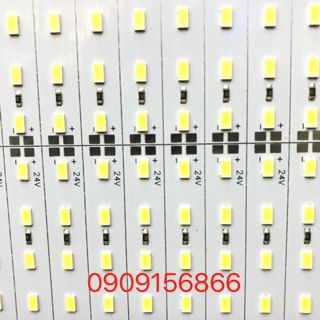 Led thanh 5730 (điện áp 24v), trắng và vàng