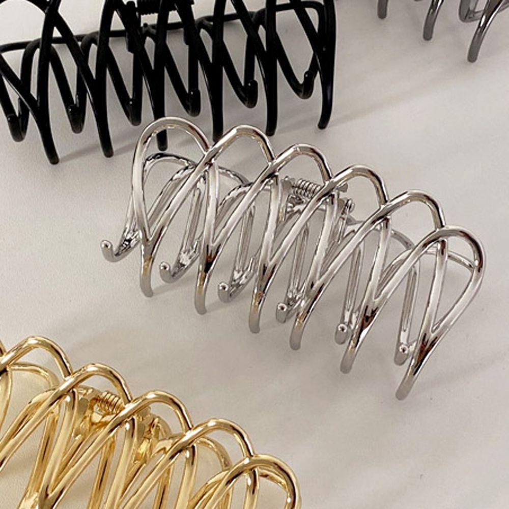 Kẹp Tóc Càng Cua Bằng Kim Loại Phong Cách Cổ Điển Sang Trọng Cho Nữ