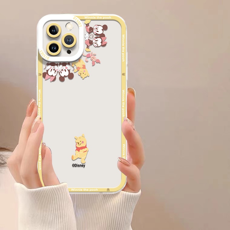 Ốp Điện Thoại Silicon TPU Mềm Trong Suốt Họa Tiết Hoạt Hình Cho IPhone 13 12 Pro Max 11 Pro X XR XS Max 6 6S 7 8 Plus
