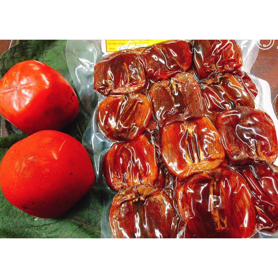 Hồng sấy dẻo chẻ đôi Đà Lạt- Đặc sản Đà Lạt