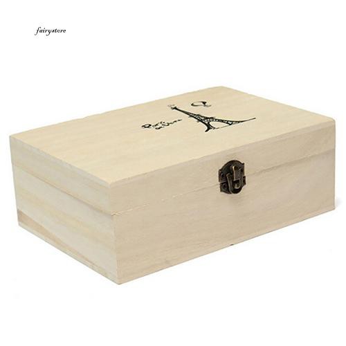 Hộp Gỗ Tự Nhiên Đựng Đồ Lưu Niệm Tiện Lợi