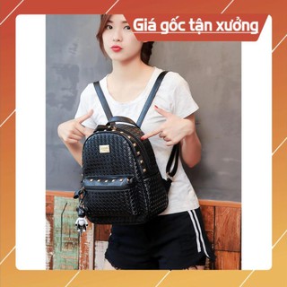 Balo Mini Da Mềm Dập Vân Cao Cấp S3